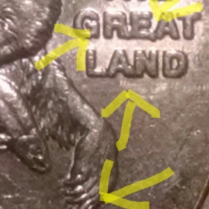 2008 p Alaska state quarter