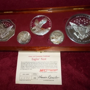 Eagle's Nest silver coin set