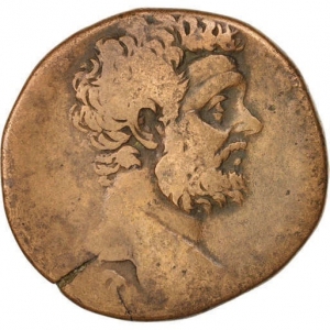 Clodius Albinus Sestertius