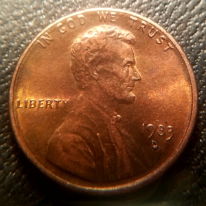1983 D Lincoln Cent