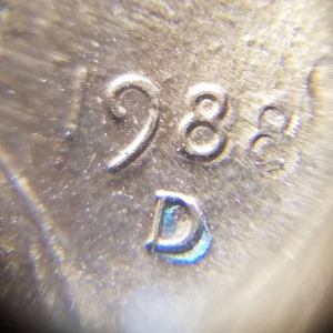 1988 D Lincoln Cent