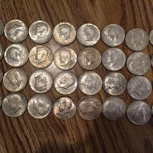 40% Kennedy Halves from Roll Hunting (02.09.2016)