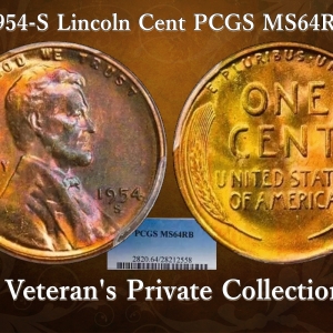 1954-s lincoln cent