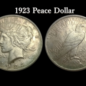 1923 Peace Dollar
