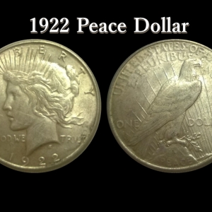 1922 Peace Dollar