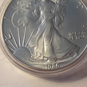 1986 Silver Dollar