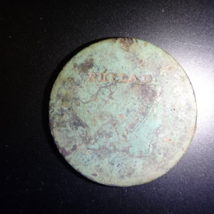 1817 Large Cent "PHILAD" Counterstamp