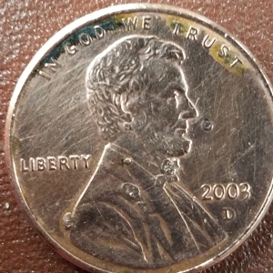 Penny with drops 9