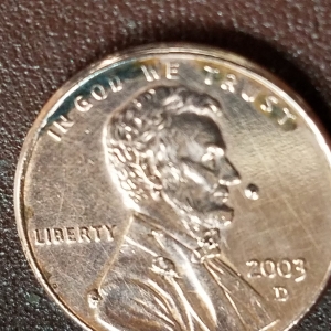 Penny with drops 7