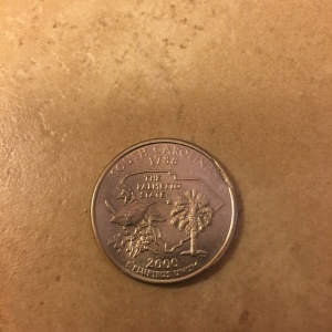 Error 2000 South Carolina quarter