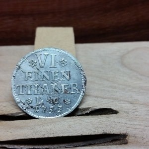 1757 6 Einen Thaler rev