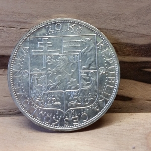 1937 20 Korun, rev