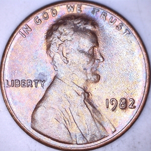 Toned 1982 Large Date
