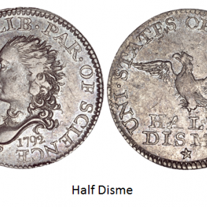 1792 Half Disme