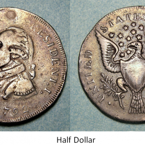 1792 Half Dollar