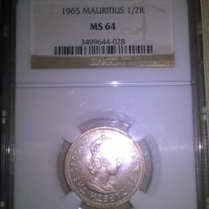QE II Half Rupee