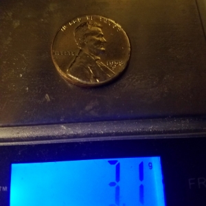 1958 d penny