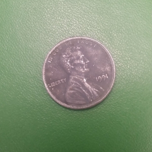1991 Lincoln penny