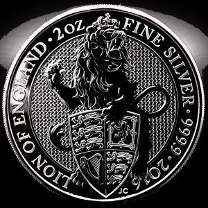 2oz Silver Queen's Beast Lion