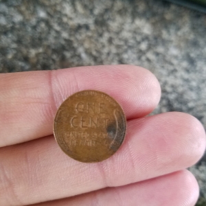 one cent side
