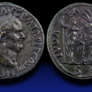 Vespasian sestertius