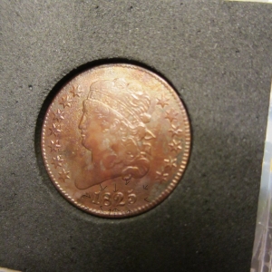 1825 -Restrike  Classic Half Cent