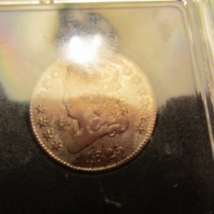 1825 -Restrike  Classic Half Cent