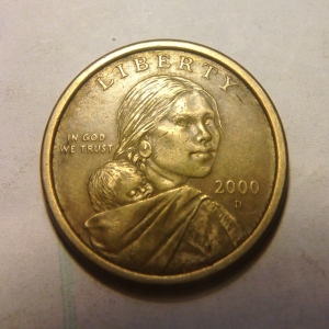 Sacagawea 2000 D front