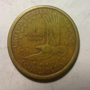 Sacagawea 2000 D back