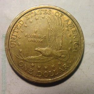 Sacagawea 2000 P back