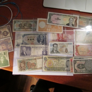 misc paper money