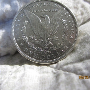 1879-S Morgan, Reverse of 1878 dollar