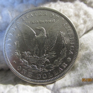 1879-S Morgan, Reverse of 1878 dollar