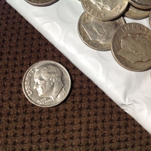 1997 p in silver lot