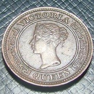 1890 Ceylon 1/4 Cent
