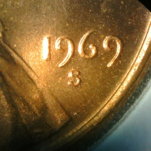 LL, 1969S DBL Obverse.