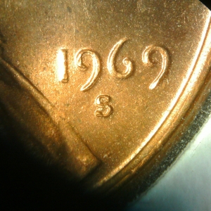 RL, 1969S Double Obverse