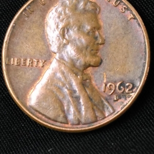 1962 d Penny Error
