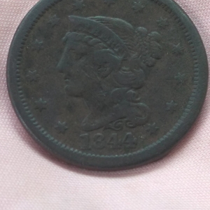 1844 One Cent