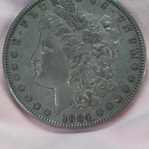 1884 Morgan Dollar