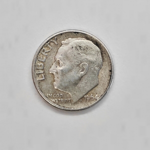 1964 Silver Dime