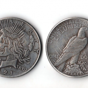 Hobo Peace Dollar