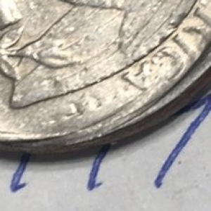 Double stamped quarter