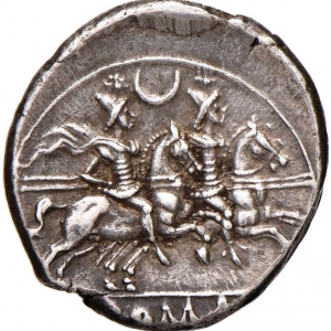 207 BC Anonymous Roman Republic Denarius