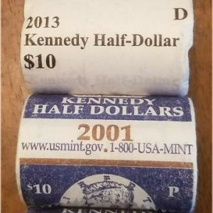 US Mint rolls from WF