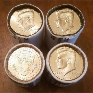 US Mint rolls from WF