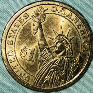 Gold $1.00 coin