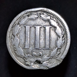 1868 3 Cent Nickel