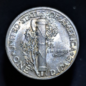 1940 Mercury Dime