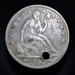 1853 Liberty Seated Arrows
